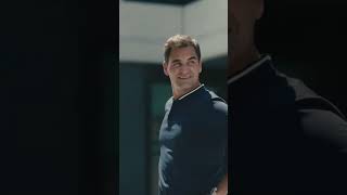 Roger Federer amp Zendaya playing air tennis in a new On commercial Brilliant via onrunning [upl. by Nonah]