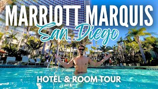 Marriott Marquis San Diego Marina  Hotel and Room Tour [upl. by Henryson]