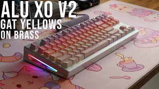 Monstargear Alu XO V2  Gateron Yellows Sound Test [upl. by Skye471]