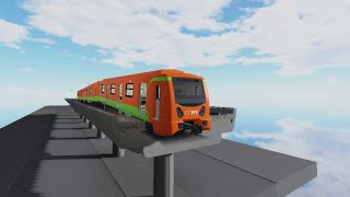 Metro CDMX línea 12 en roblox [upl. by Anitram]