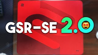 Zowie GSRSE ROUGE Mousepad Review [upl. by Asertal]