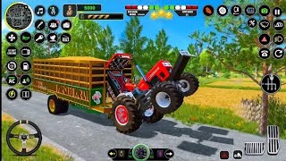 Massey Ferguson Tractor Driving 2  Indian Tractor Simulator Game  Android Gameplay Level 2 [upl. by Aserehc]