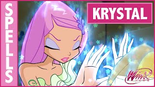 Winx Club  All Krystal’s Spells [upl. by Troy]