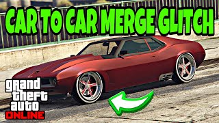 NEW CAR TO CAR MERGE GLITCH  GTA 5 ONLINE  NO GLITCH YACHT  AFTER PATCH 168 [upl. by Erick657]