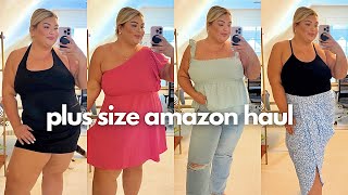 PLUS SIZE AMAZON HAUL  TRY ON  SPRINGSUMMER 2023 [upl. by Ettessil295]