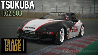 iRacing Mazda MX5 Tsukuba 2000  Full  Track Guide  Hotlap [upl. by Etom]