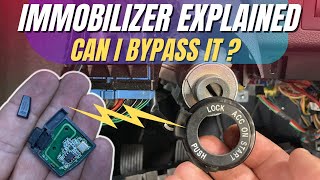 How Immobilizer Works  Transponder Chip Immobilizer Components How to Bypass Immobilizer [upl. by Rocray]