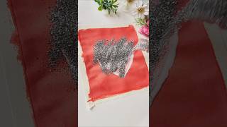 Glitter painting ideas for beginners shorts [upl. by Iuqcaj]