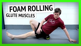 3 SIMPLE Ways to Foam Roll Your Glutes and Ease Buttock Pain [upl. by Jenness]