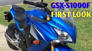 GSXS1000F Review and walk around Suzuki GSX S1000F [upl. by Frederik610]