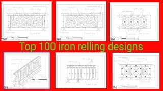 Top 100 wrought iron railing stairs design balcony [upl. by Niwre]