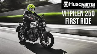 Husqvarna Vitpilen 250 First Ride Review  RIP Royal Enfield [upl. by Eatnod]