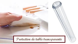 Nappe transparente PVC  Préparation pour la pose [upl. by Eirolav572]