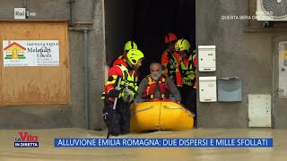 Alluvione Emilia Romagna 2 dispersi oltre 1000 sfollati  La Vita in diretta 19092024 [upl. by Eiramanna]