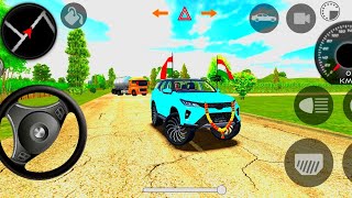 Dollar song New Car Simulator 3d Toyota Sky blue fortuner 😈 Driving  Indian Car Simulator 2033 [upl. by Inaluahek]