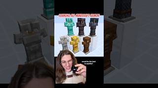 the BEST minecraft armor in real life dejatwo Minecraft [upl. by Hewe]