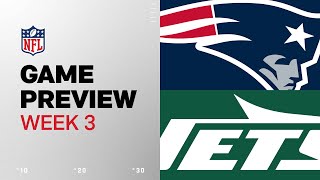 New York Jets vs New England Patriots  2024 Week 3 Game Preview [upl. by Naltiac]