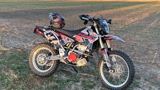 DRZ 400 SM to S Conversion quick and dirty [upl. by Kind]