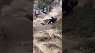 JK jammu wala cycle riders in Himchal Pradesh mtp off road cycle race accident viral subscribe [upl. by Ardle]