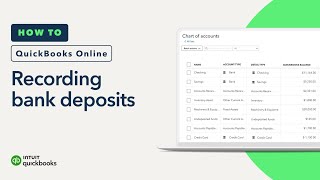 How to record a bank deposit using undeposited funds in QuickBooks Online [upl. by Ellette]