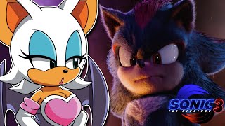 Rouge Reacts to Sonic the Hedgehog 3  Official Trailer 2024 Movie [upl. by Naugal648]