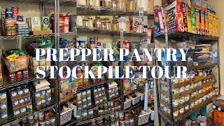 Prepping Pantry Stockpile Tour [upl. by Rodgers]