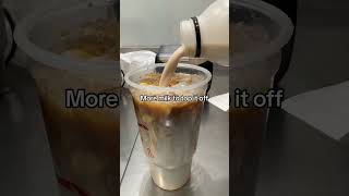 Cookies and Cream Coffee Hack food shorts [upl. by Salot]