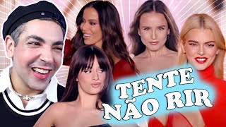 TENTE NÃO RIR DESFILE EM PARIS COM ANITTA KEND4LL JENNER LARISSA MANOELA CAMILA CABELLO yotras [upl. by Allissa]