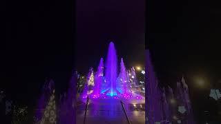 enodem Manila City Hall Christmas Music Fountain 2022 [upl. by Deehsar]