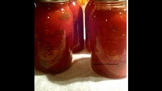 Canning Tomatoes Made Easy Vid 3 [upl. by Antoni923]