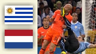 Uruguay 2  3 Netherlands  World Cup 2010 [upl. by Loux]