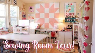 2023 Sewing Room Tour UPDATED [upl. by Hoffman]