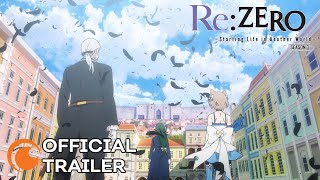 ReZERO Starting Life in Another World Season 3  OFFICIAL TRAILER [upl. by Cela850]