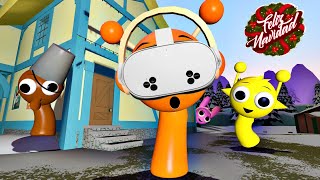 JUGANDO ESCONDITE CON LOS SPRUNKI SPRUNKI 3D VR [upl. by Shutz]