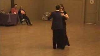 Randy and Kara Balboa Demo for Swing Central [upl. by Nedyrb]