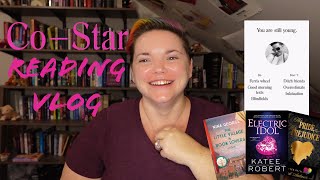 CO STAR picks my next book READING VLOG feat Bastion the cat [upl. by Groark]