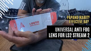 Universal Anti Fog Lens  LS2 Stream 2 [upl. by Nodle]