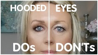 HOODED DROOPY EYES  TIPS AND TRICKS updated [upl. by Anayhd]