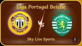 Watch Nacional vs Sporting LIVE  Liga Portugal Betclic  Free Football Match ligaportugalbetclic [upl. by Verda998]