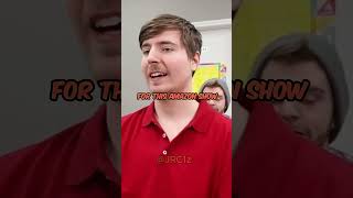 MrBeast DOESNT Want To GO In the AMAZON SHOW shorts mrbeast [upl. by Teodorico910]