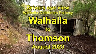 Drivers eye view Walhalla to Thomson [upl. by Nakhsa]