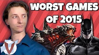 Top Five Worst Games of 2015 ProJared  RUS RVV [upl. by Ylicec]