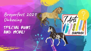 Breyerfest 2021 Unboxing  Special Runs and More [upl. by Anabal]