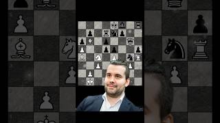 Ian Nepomniachtchi Brilliant move part 2 chessshorts shorts [upl. by Akcemat]