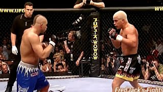 Chuck Liddell vs Tito Ortiz 1 Highlights Its On ufc [upl. by Halyak]