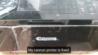 Cannon printer 1403 Error 100 fixed Worlds first Complete solution [upl. by Osana]