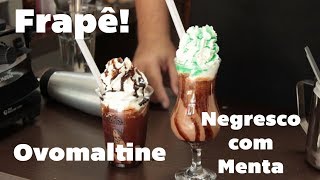 Frapê Ovomaltine e Negresco com Menta [upl. by Noled]