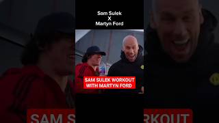 SAM SULEK WORKOUT WITH MARTYN FORD samsulek samsulekshorts samsulekedit martynford [upl. by Livvyy]