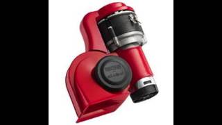 Stebel BRIO La Dolce Vita Nautilus Air Horn Kit Red 12 volt LOUD 2 Sound Modes [upl. by Hacissej]