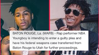 NBA Youngboy enters a guilty plea on his Federal weapons case 😕 He faces 10 years in Prison 🤦🏽‍♂️ [upl. by Ahsian]